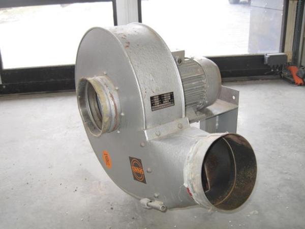 Radial fan (1,5 kW) f. dust extraction