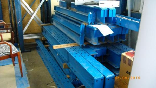 cantiler heavy load racking system (9 m)