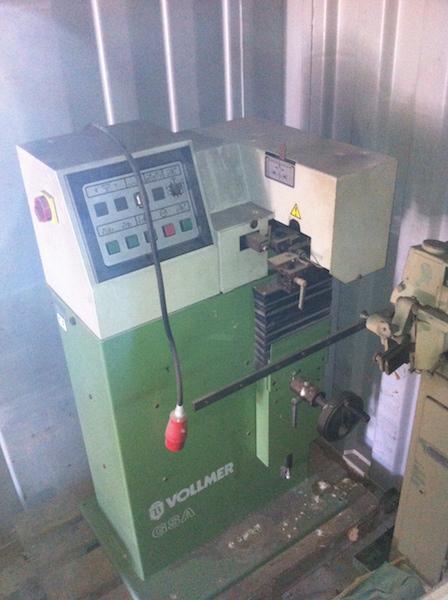 Automat. gang saw tooth setting machine