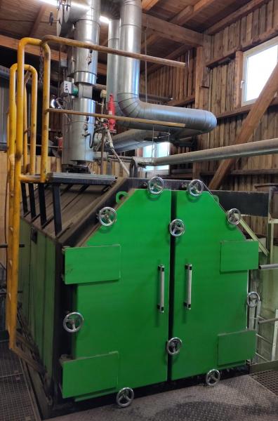 Biomass heating (1.200 kW)