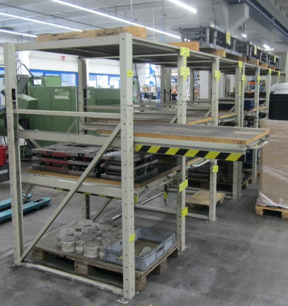 Heavy Load / Pull Out Pallet Shelving System